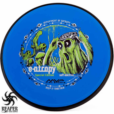 MVP Electron Entropy (Soft, Medium, Firm Special Edition) 173g Soft - Blue-ish w/Three-foil Stamp