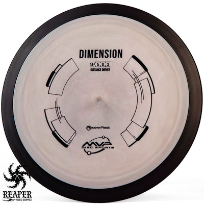 MVP Neutron Dimension 171g Grey w/Black Stamp