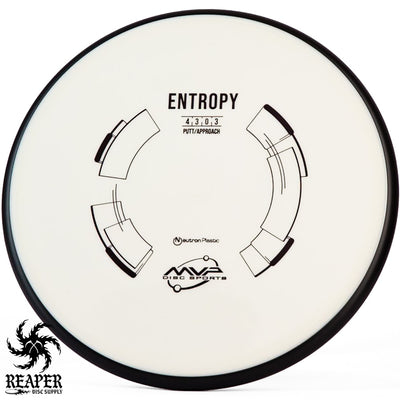 MVP Neutron Entropy 173g White w/Black Stamp