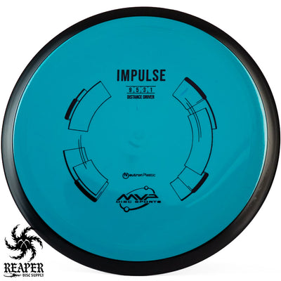 MVP Neutron Impulse 166g Teal w/Black Stamp