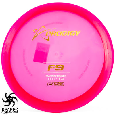 Prodigy 400 F9 175g Pink w/Gold Stamp