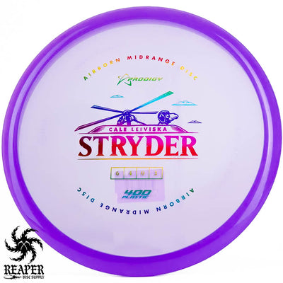 Prodigy 400 Stryder (Cale Leiviska) 177g Purple w/Rainbow Stamp
