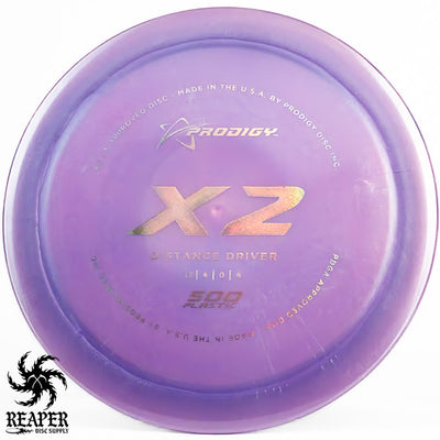 Prodigy 500 X2 174g Purple w/Sparkles Stamp