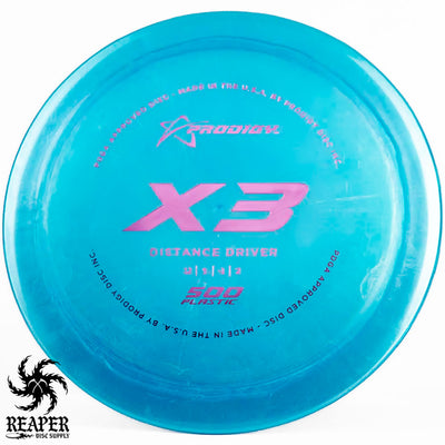 Prodigy 500 X3 173g Blue w/Pink Stamp