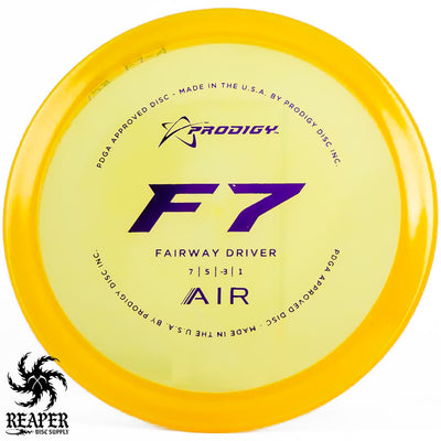 Prodigy Air F7 158g Orange-ish w/Purple Stamp