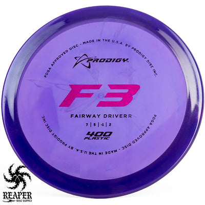 Prodigy F3 400 169g Purple w/Purple Stamp