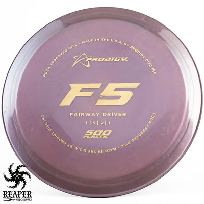 Prodigy F5 500 173g Purple w/Chrome Stamp