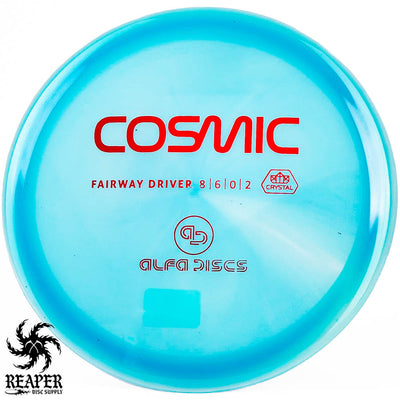 Alfa Discs Crystal Cosmic 173g-174g Blue-ish w/Red Stamp