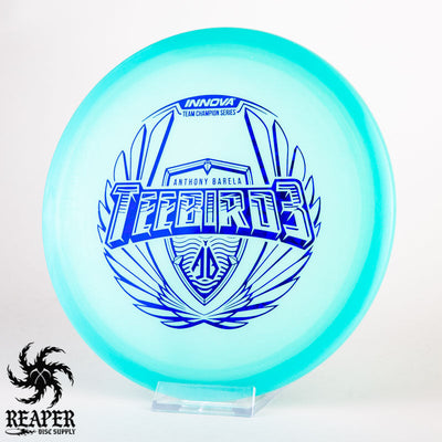 Innova Champion Color Glow Teebird3 (Anthony Barela Tour Series) 173g-175g Teal-ish w/Blue Shatter Stamp