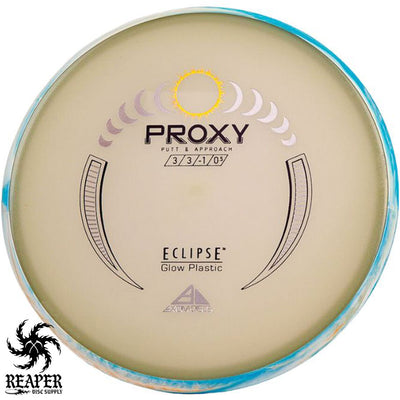 Axiom Eclipse Glow Proxy 172g Blue-ish w/Multicolor Stamp