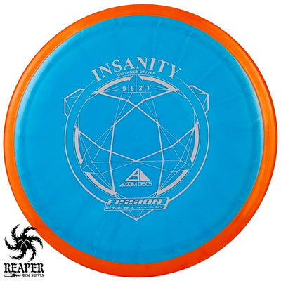 Axiom Fission Insanity 162g Blue w/Silver Stamp