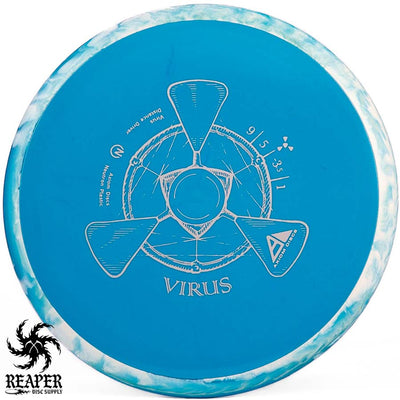 Axiom Neutron Virus 164g Blue w/Silver Stamp
