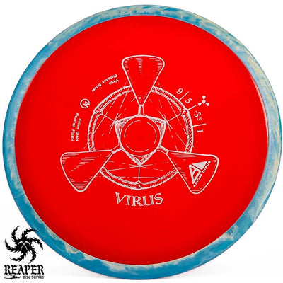 Axiom Neutron Virus 173g Red w/Silver Stamp