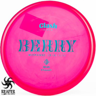 Clash Discs Steady Berry 176g Hot Pink-ish w/Teal Stamp