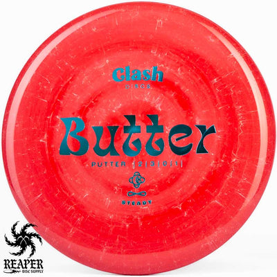 Clash Discs Steady Butter 175g Pink-ish w/Teal Stamp