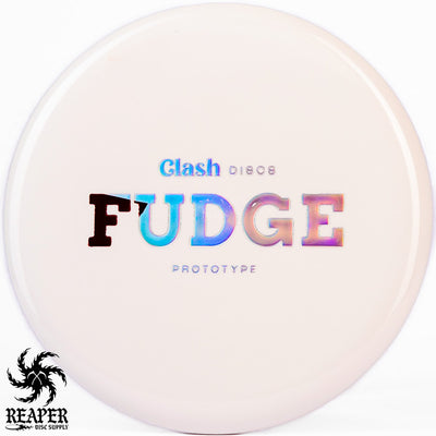 Clash Discs Steady Fudge (Prototype) 176g White w/Holographic Stamp