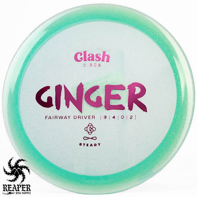 Clash Discs Steady Ginger 172g Aqua w/Pink Stamp