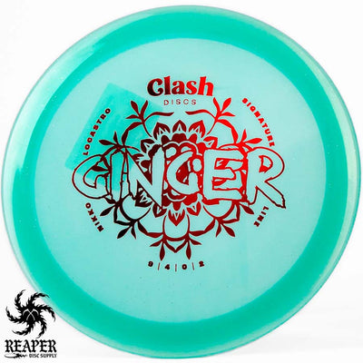 Clash Discs Steady Ginger (Nikko Locastro Signature) 172g Aqua w/Red Stamp