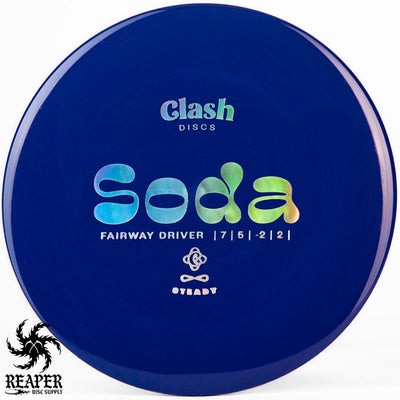 Clash Discs Steady Soda 174g Blurple-ish w/Holographic Stamp