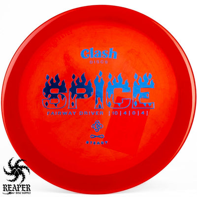 Clash Discs Steady Spice 173g Burnt Orange w/Blue Stamp