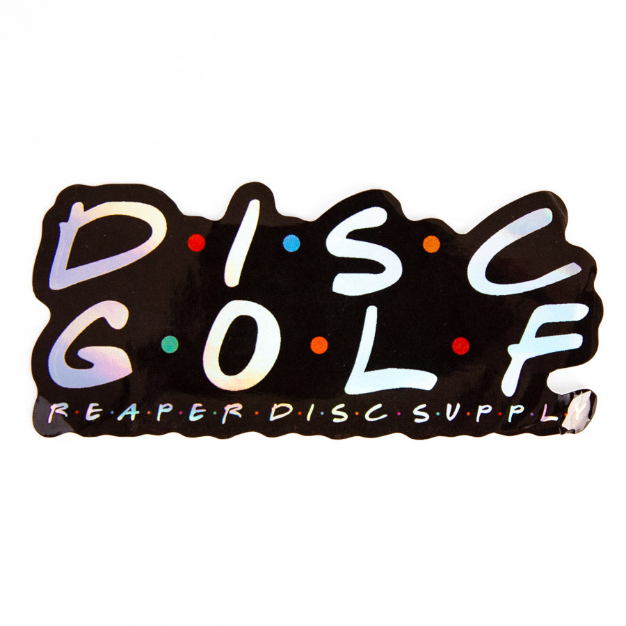Disc Union Sticker Friendly Disc Golf Sticker | Reaper Disc Supply