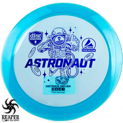 Discmania Active Premium Astronaut 173g Blue w/Blue Stamp