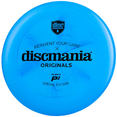 Discmania D-Line P2 Flex 3 176g Blue w/Black Stamp