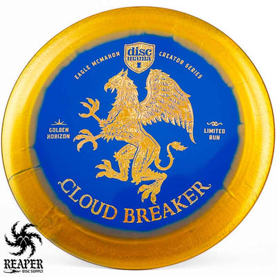 Discmania Eagle McMahon Horizon Cloudbreaker (Limited Run) 175g Blue w/Gold Sparkles Stamp