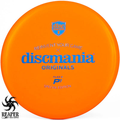 Discmania Flex 3 P1 176g Orange w/Blue *Special Edition* Stamp