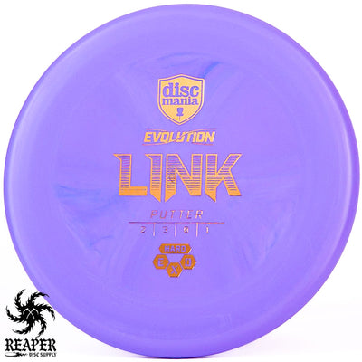 Discmania Hard Exo Link 174g Purple w/Chrome Stamp