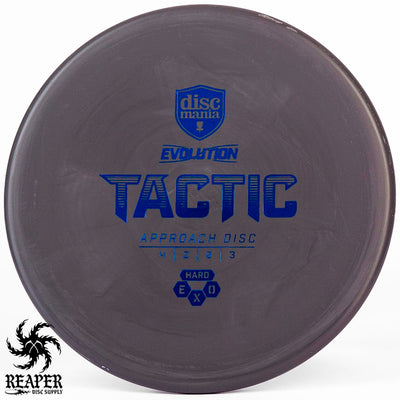 Discmania Hard Exo Tactic 175g Grey w/Blue  Stamp