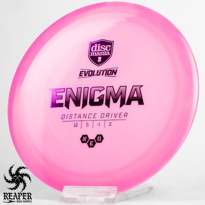 Discmania Neo Enigma 175g Pink w/Purple Stamp