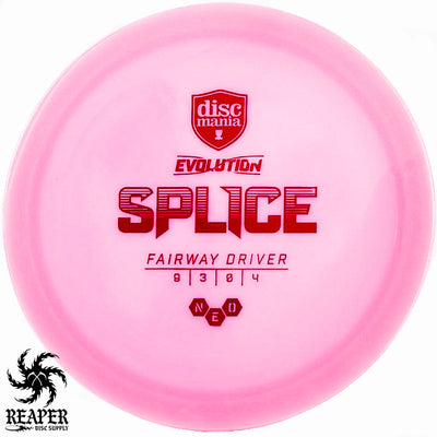 Discmania Neo Splice 171g Pink w/Red Stamp