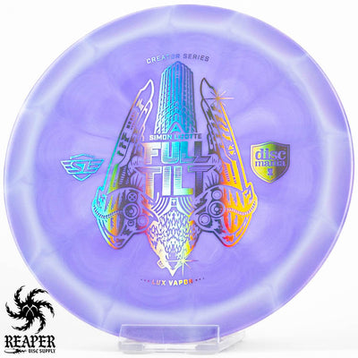 Discmania Simon Lizotte Full Tilt (Lux Vapor) 173g Purple w/Holographic Stamp