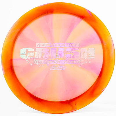 Discraft Crush Z Swirl Tour Series Ledgestone 2022 170g - 172g Orange-ish w/Holographic Stamp