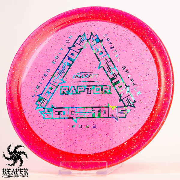Discraft Cryztal Sparkle Raptor (Ledgestone 2022) – Reaper Disc Supply
