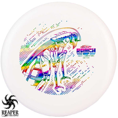 Discraft ESP Roach (Ledgestone) 173g-174g White w/Rainbow Shatter Stamp