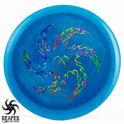 Discraft ESP Swirl Hades (Reaper Edition) 173g-174g Blue w/Party Time Stamp