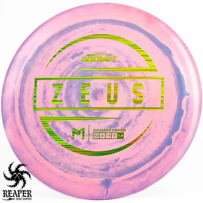 Discraft ESP Zeus 173g-174g Pink/Purple w/Green Lasers Stamp
