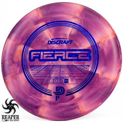 Discraft Jawbreaker Rubber Blend Fierce (Paige Pierce 5X) 170g-172g Purple/Pink w/Blue Shatter Stamp