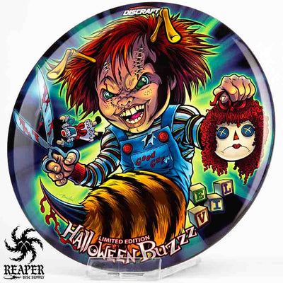 Discraft Limited Edition Halloween Buzzz 177g+ Black w/Full Color Stamp