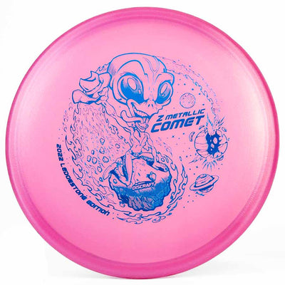 Discraft Metallic Z Comet (Ledgestone 2022) 177g+ Pink/Purple w/Blue Stamp