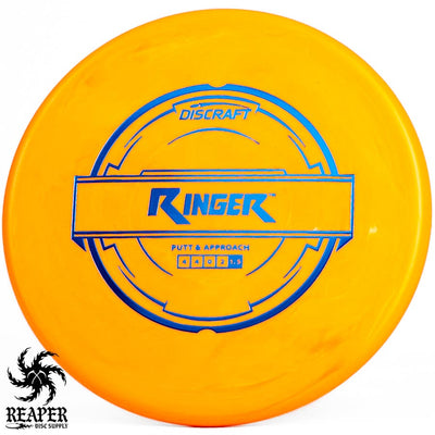 Discraft Putter Blend Ringer 170g Orange w/Blue Stamp