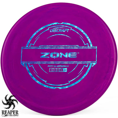 Discraft Putter Line Zone 170g-172g Berry w/Purple Shatter Stamp