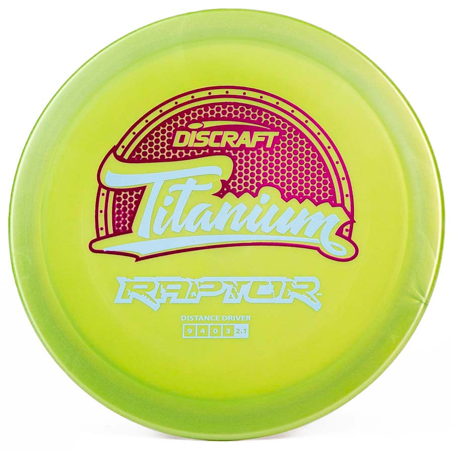 Discraft Titanium Raptor - Reaper Disc Golf – Reaper Disc Supply