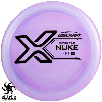 Discraft X-Line Nuke 160g-163g Purple-ish w/Black Stamp