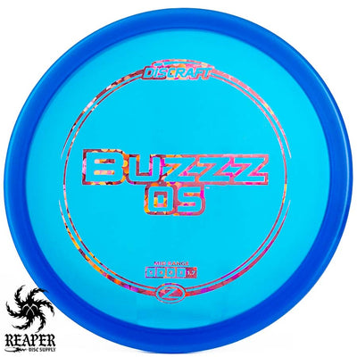 Discraft Z Buzzz OS 177g+ Blue w/Pink Flowers Stamp