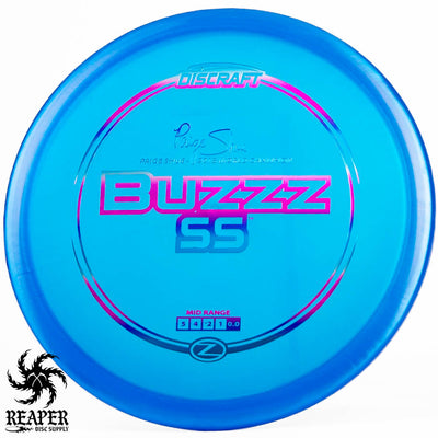 Discraft Z Buzzz SS 175g-176g Blue w/Winter Sunset Stamp