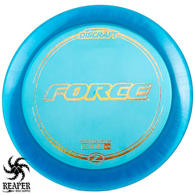 Discraft Z Force 173g-174g Blue w/Holo Dots Stamp