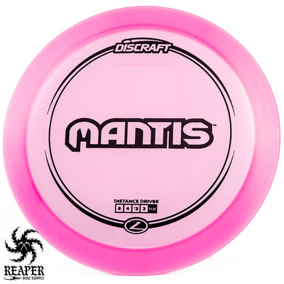Discraft Z Mantis 170g-172g Pink w/Black Stamp